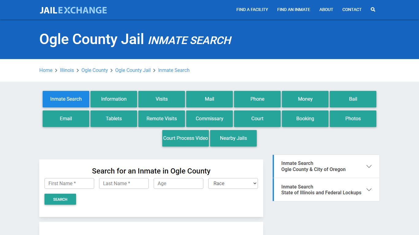 Ogle County Jail, IL Inmate Search: Roster & Mugshots